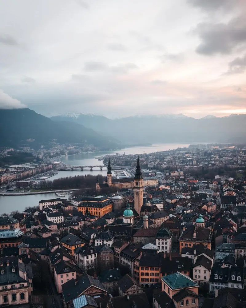 Ansicht der Region Zürich